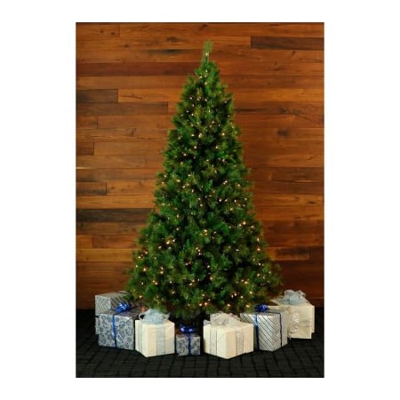 Almo Fulfillment Services Fraser Hill Farm Artificial Christmas Tree - 6.5 Ft. Canyon Pine - Smart String Lighting FFCM065-3GR